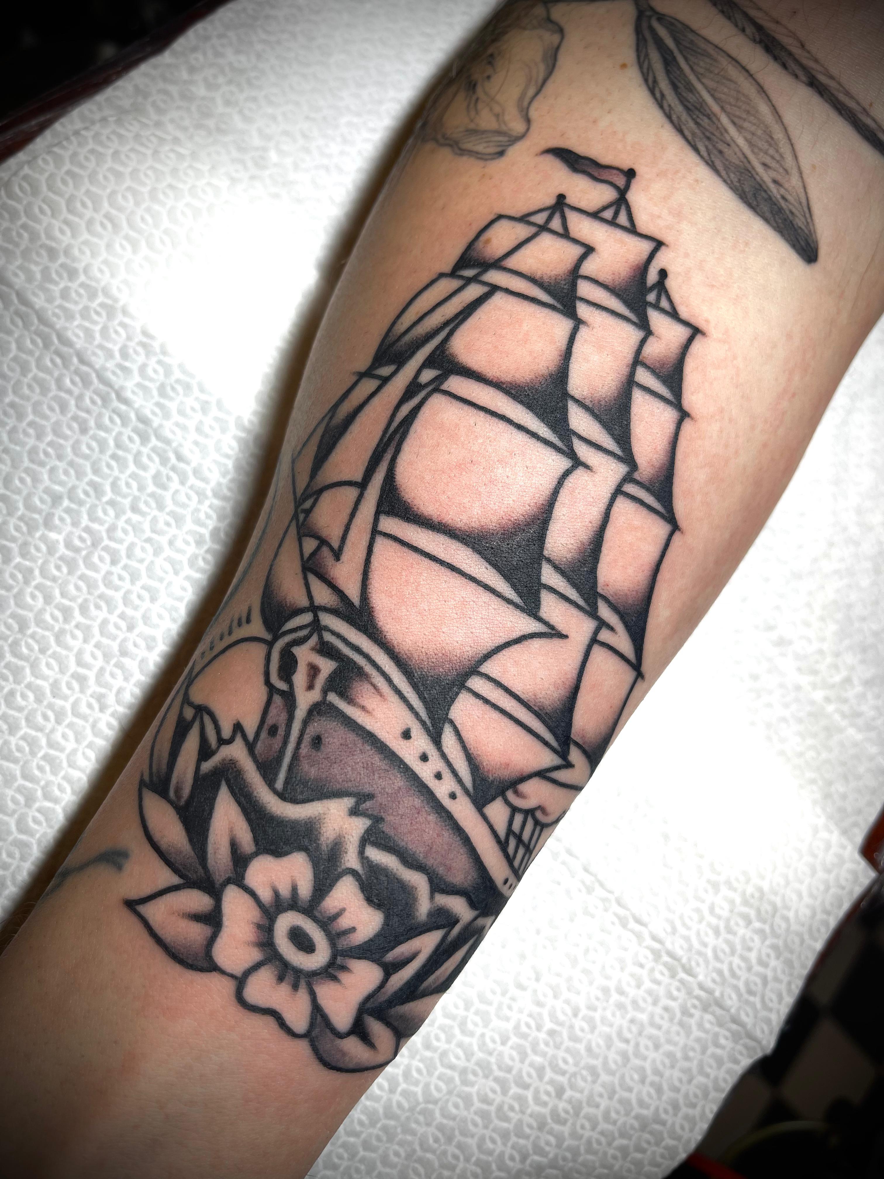 Traditional Schiff Tattoo